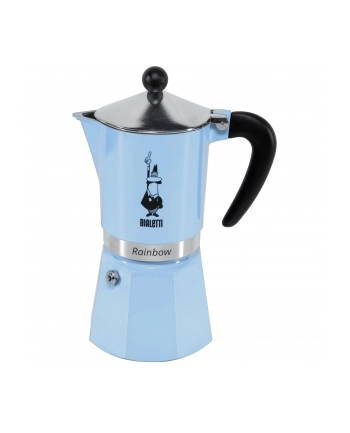 BIALETTI RAINBOW Kawiarka 6 filiżanek 6 TZ jasnoniebieska nr 1