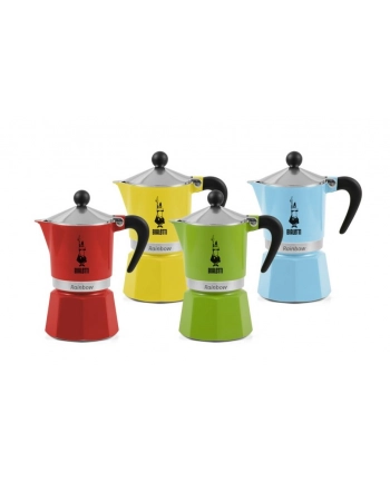 BIALETTI RAINBOW Kawiarka 6 filiżanek 6 TZ jasnoniebieska nr 2