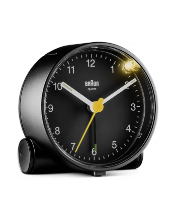 Braun Bc 01 B Kwarcowy Budzik Czarny (67003) nr 2