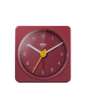 Braun Bc 02 R Budzik Kwarcowy Czerwony nr 2