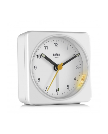 Braun Bc 03 W Budzik Kwarcowy Biały nr 2