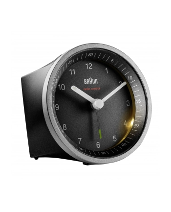 Braun Bc 07 Sbdcf Budzik Kwarcowy Czarnosrebrny nr 1