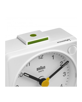 Braun Bc 02 Xw Budzik Kwarcowy Biały nr 1