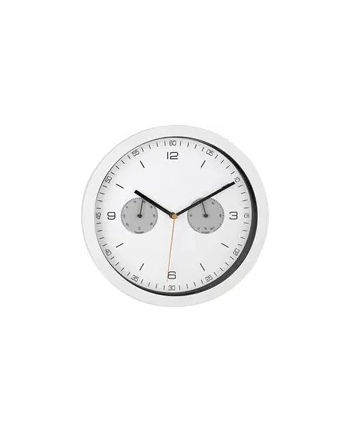 Mebus White Radio Controlled Wall Clock (52826)