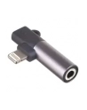 AKYGA Adapter AK-AD-63 Lightning m / Lightning f / Jack 3.5 mm - nr 1