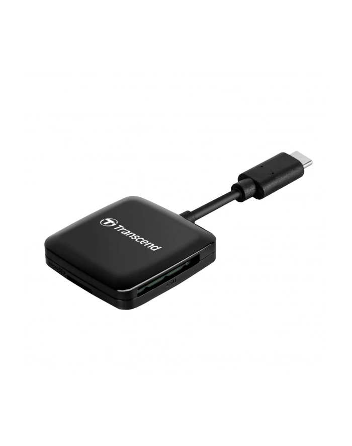 TRANSCEND RDC3 Cardreader SD/microSD USB-C 3.2 gen1 Black główny