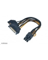 Akasa Adapter z 2x SATA na 1x 6-Pin PCIe (AK-CBPW13-15) - nr 1