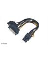 Akasa Adapter z 2x SATA na 1x 6-Pin PCIe (AK-CBPW13-15) - nr 22