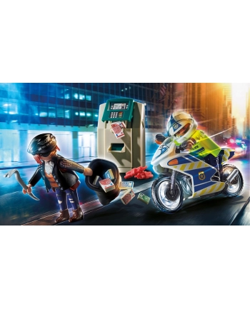 Playmobil Police motorcycle: pursuit d. G - 70572