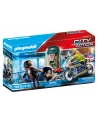 Playmobil Police motorcycle: pursuit d. G - 70572 - nr 4