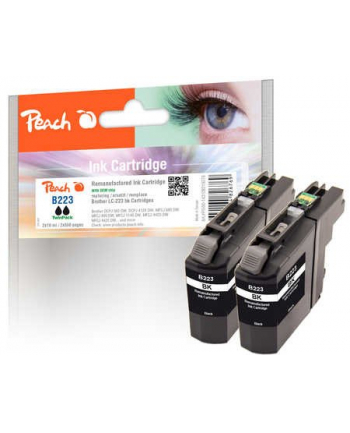 PEACH ink black for TwinPack LC-223black