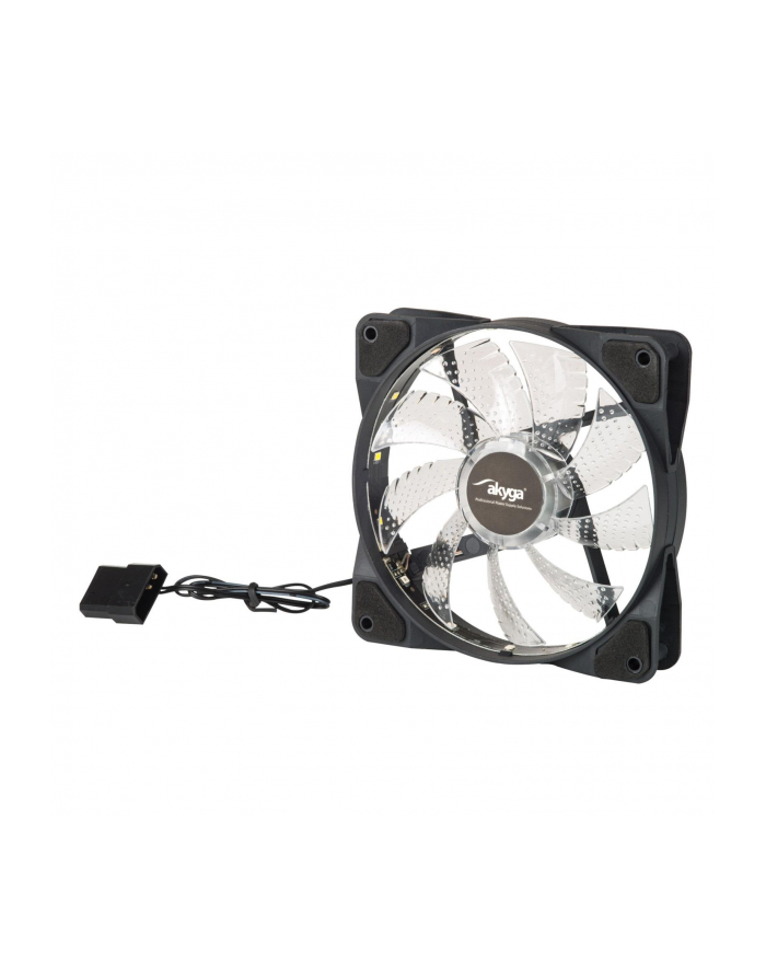 AKYGA System Fan AW-12D-LED 120mm 15 LED rainbow Molex główny