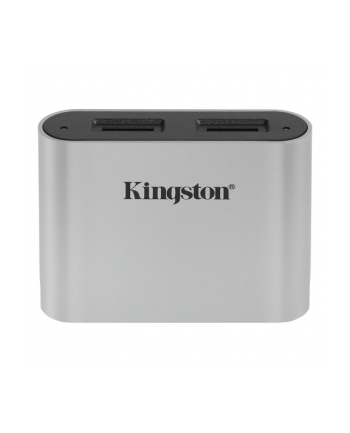 KINGSTON USB3.2 Gen1 Workflow Dual-Slot microSDHC/SDXC UHS-II Card Reader