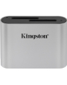 KINGSTON USB3.2 Gen1 Workflow Dual-Slot SDHC/SDXC UHS-II Card Reader - nr 12