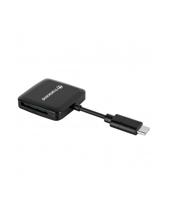 TRANSCEND RDC3 Cardreader SD/microSD USB-C 3.2 gen1 Black