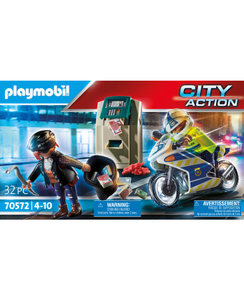 Playmobil Police motorcycle: pursuit d. G - 70572