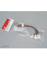 Akasa Adapter zasilania molex do 4 złącz 3 pins do wentylatora (AK-CB001) - nr 3