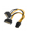 Akasa Adapter z 2x SATA na 1x 6-Pin PCIe (AK-CBPW13-15) - nr 1