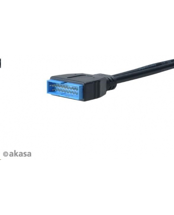 Akasa ADAPTER WEWNĘTRZNY Z USB 3.0 NA USB 2.0 (AK-CBUB19-10BK)