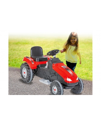 JAMARA Ride-on tractor Big Wheel 12V red 460785 nr 1