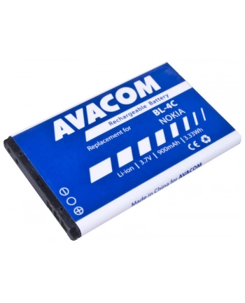 Avacom pro Nokia 6300 Li-Ion 3,7V 900mAh (náhrada BP-4C) (GSNO-BL4C-S900A) nr 1