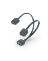 Akasa AK-CBLD08-12BK - RGB LED splitter - 12 cm (AKCBLD0812BK) - nr 7