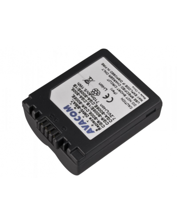 Avacom zamiennik do Panasonic CGA-S006, DMW-BMA7 Li-ion 7,2V 710mAh główny