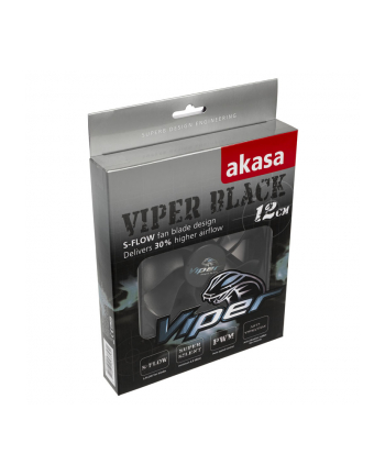 Akasa VIPER BLACK PWM (LUAK054)