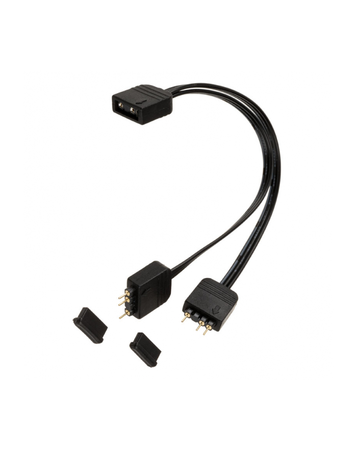 Akasa AK-CBLD08-12BK - RGB LED splitter - 12 cm (AKCBLD0812BK) główny