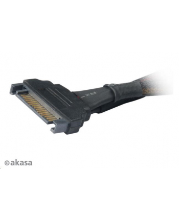 Akasa kabel rozdzielający SATA 15cm (AKCBPW1515BK) nr 2