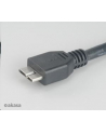 Akasa USB 3.0 A to Micro B (AK-CBUB04-10BK) - nr 2