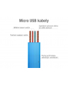 Kabel USB Avacom Kabel USB (2.0) USB A M- USB micro M 0.4m niebieski Avacom - nr 2