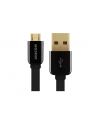 Kabel USB Avacom Kabel USB (2.0) USB A M- USB micro M 0.4m czarny Avacom - nr 1