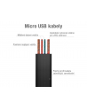 Kabel USB Avacom Kabel USB (2.0) USB A M- USB micro M 0.4m czarny Avacom - nr 2