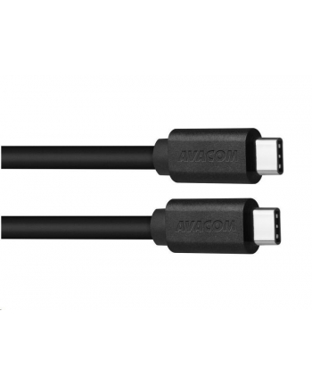 Avacom Kabel USB Avacom Kabel do łądowania i przesyłu danych (2.0), USB C- USB C, 1m, czarny, Avacom, blistr, max. 480Mbps (DCUSTPCCP10B)