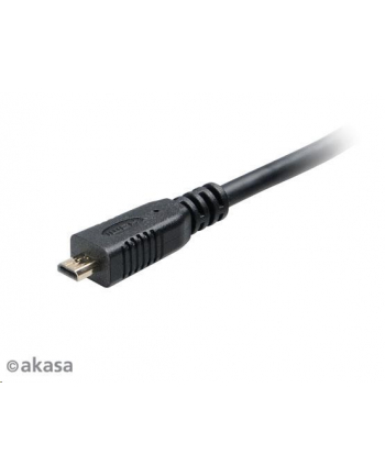 Akasa HDMI na microHDMI 25cm (AK-CBHD09-25BK) nr 2