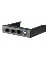 Akasa Panel FC06 V2 3.5 USB 3.0 czarny (AK-FC-06U3BK) - nr 6