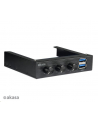 Akasa Panel FC06 V2 3.5 USB 3.0 czarny (AK-FC-06U3BK) - nr 8