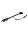 Akasa KABEL  HDMI - D-SUB (VGA) + JACK 3.5MM 0.2M CZARNY (AK-CBHD18-20BK)  (AKCBHD1820BK) - nr 6