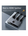 Baseus Matrix Adapter HDMI - 2x HDMI (CAHUBBC0G) - nr 2