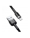 Baseus Baseus CAFULE LIGHTNING CABLE 50CM GREY/BLACK  (6953156274938) - nr 26
