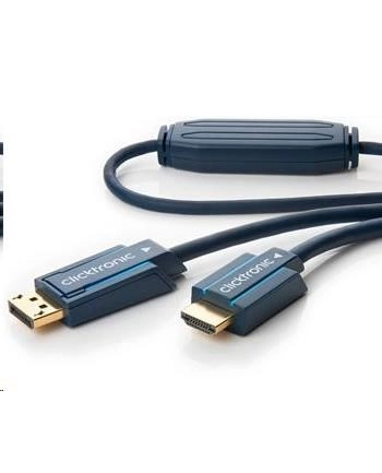 clicktronic DisplayPort, HDMI-Kabel przyłączeniowy złącze męskie DisplayPort do złącze mę (40849707247)
