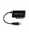 AXAGON KIESZEŃ  ADAPTER SATA NA USB 3.0 + ZASILACZ CZARNY  (ADSAFP3) - nr 23
