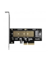 AXAGON KARTA ROZSZERZEŃ  PCIE X4, DYSK NVME M.2 SSD  (PCEM2N) - nr 8