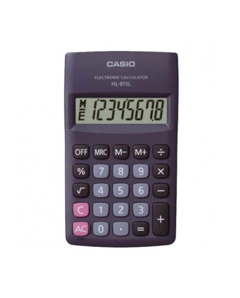 Casio - KALKULATORY KALKULATOR PODRĘCZNY Casio HL-815L-BK nr 1