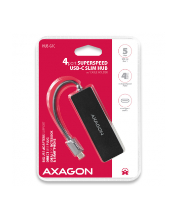 Axagon 4x USB 3.2 Gen 1 SLIM (HUE-G1C) nr 1