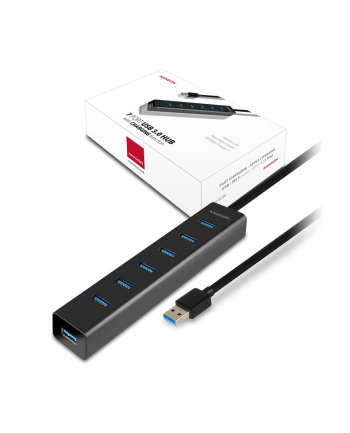 Axagon 7x USB 3.0 (HUESA7BP) nr 2