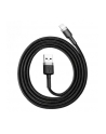 Baseus Baseus CAFULE LIGHTNING CABLE 50CM GREY/BLACK  (6953156274938) - nr 26