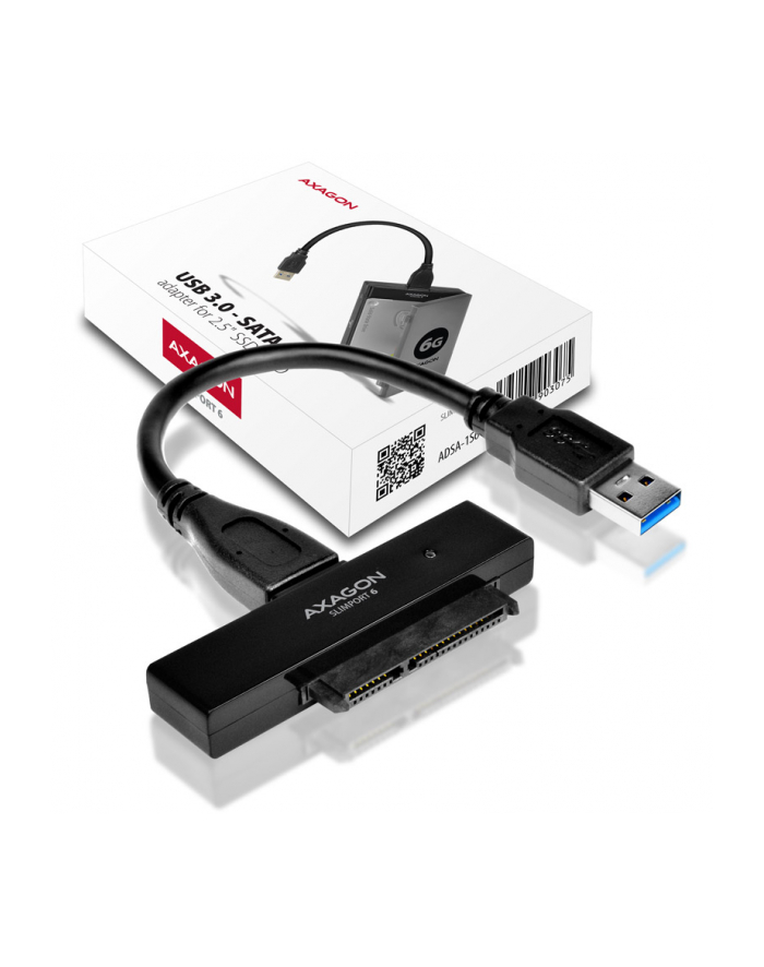 Axago Adapter USB USB3.0 do SATA 6G HDD Adapter (ADSA1S6) główny
