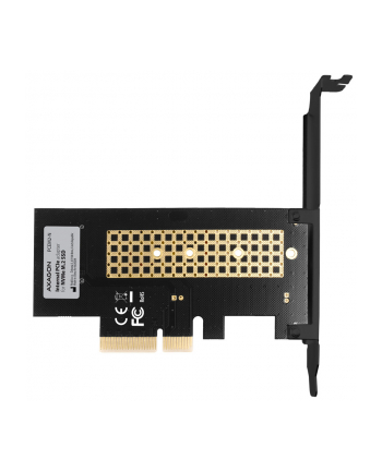 AXAGON KARTA ROZSZERZEŃ  PCIE X4, DYSK NVME M.2 SSD  (PCEM2N)